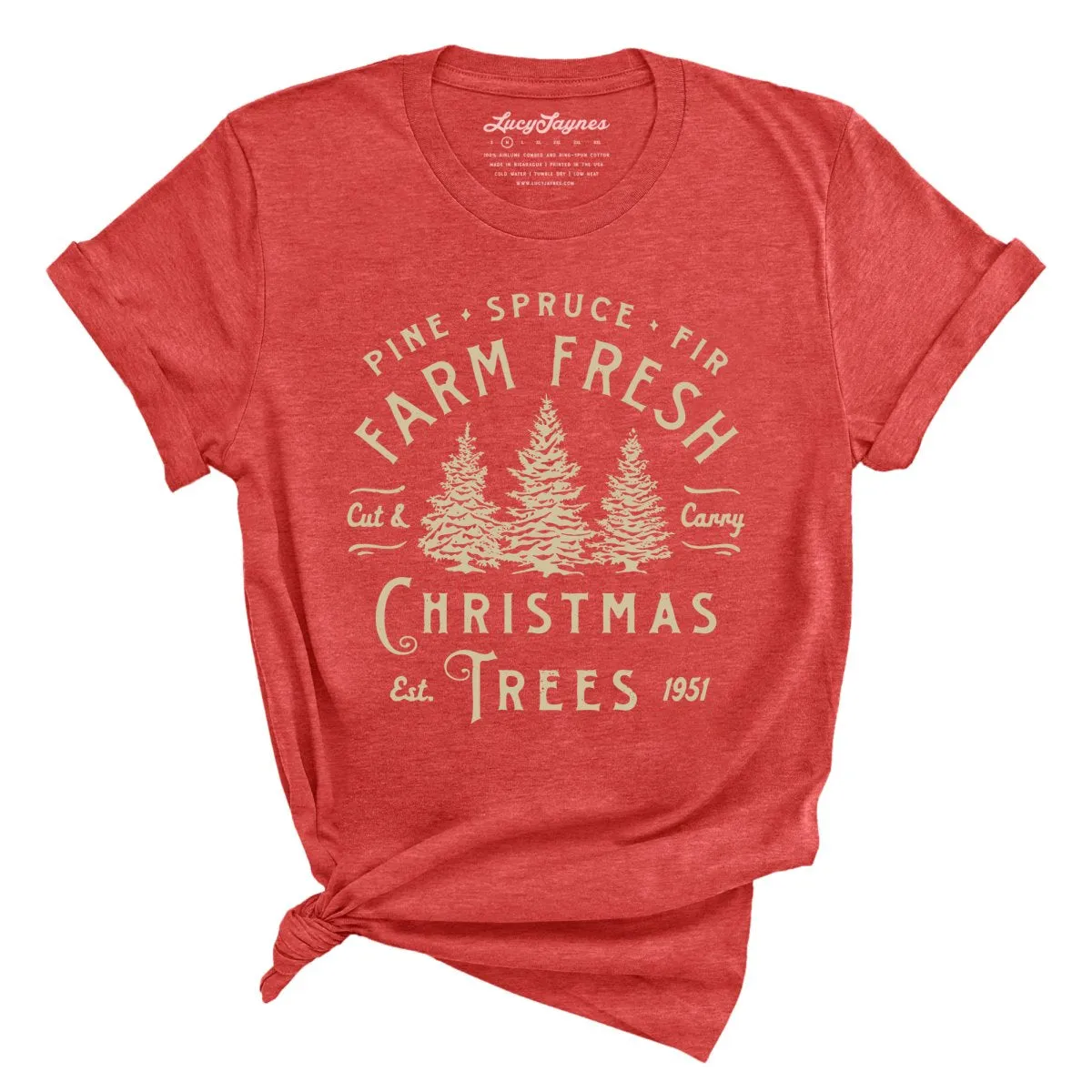 Farm Fresh Christmas Trees Tee