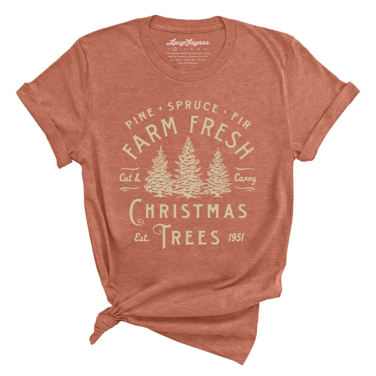 Farm Fresh Christmas Trees Tee