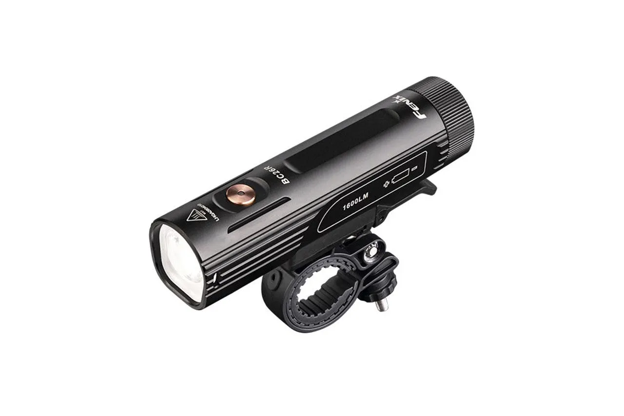 Fenix BC26R Bike Light 1600 Lumens   Free BC05R V2 Tail Light 15 Lumens