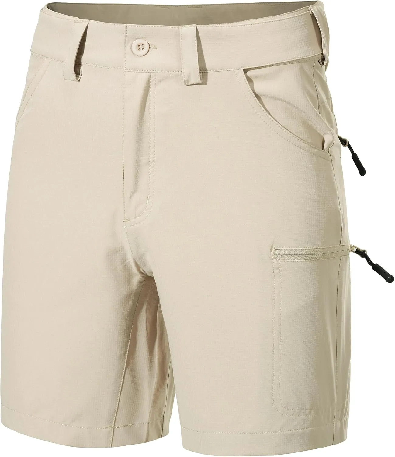 FitsT4 Sports Men's Hiking Cargo Shorts 7 Inch Inseam Quick Dry Outdoor Golf Shorts Casual Work Fishing with 6 Pockets