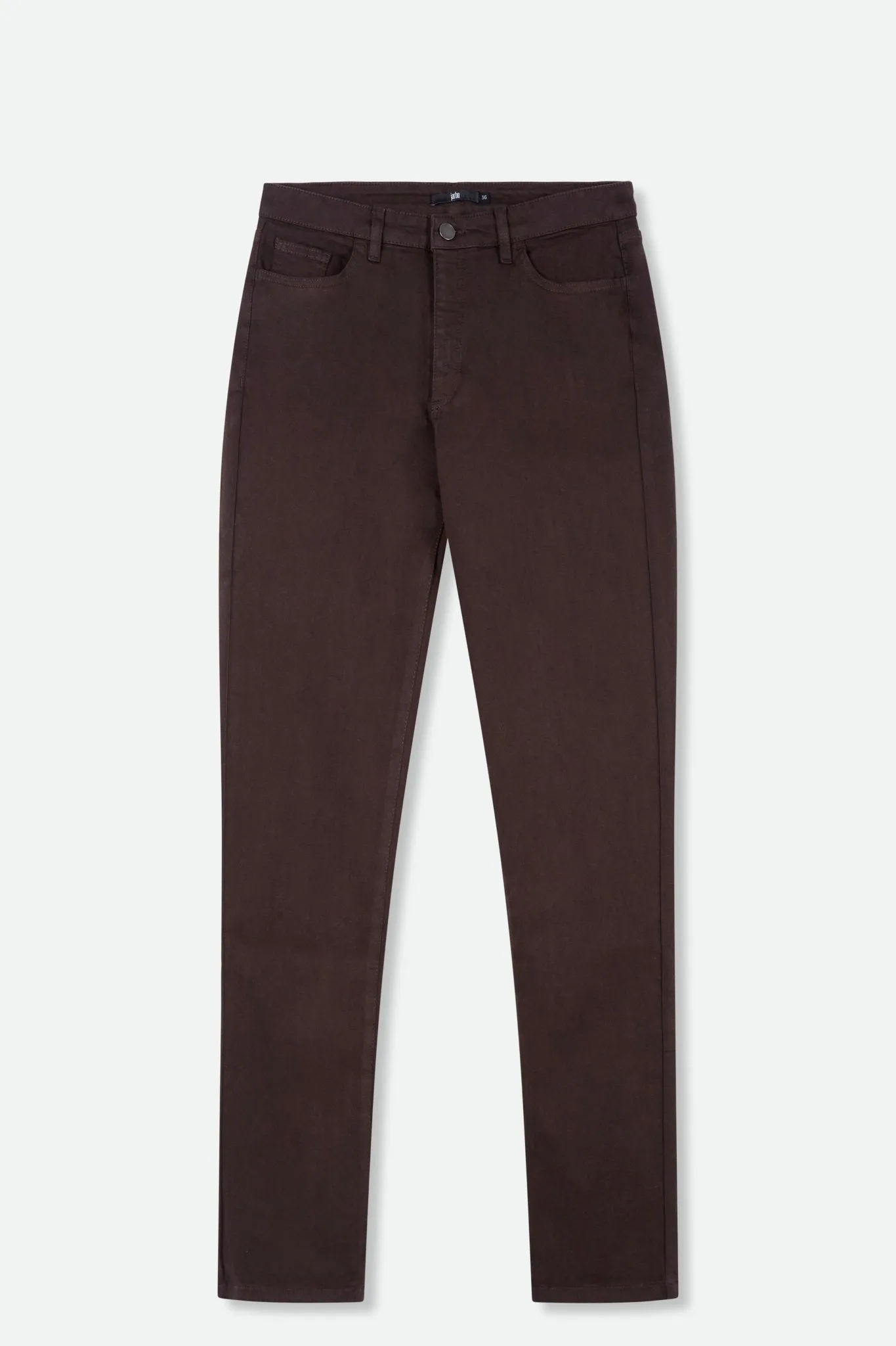FIVE POCKET GARMENT DYE IN STRETCH DENIM