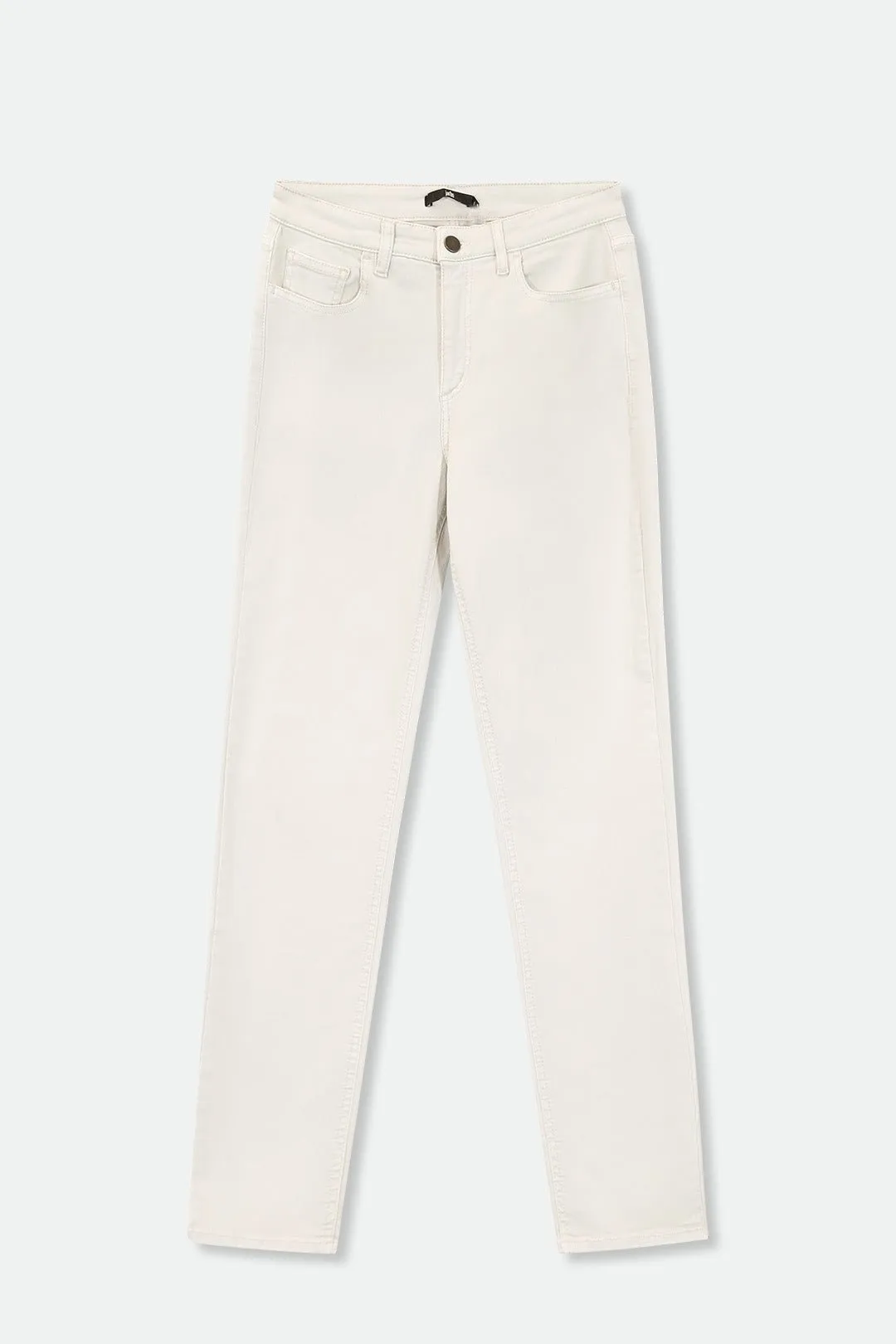 FIVE POCKET GARMENT DYE IN STRETCH DENIM