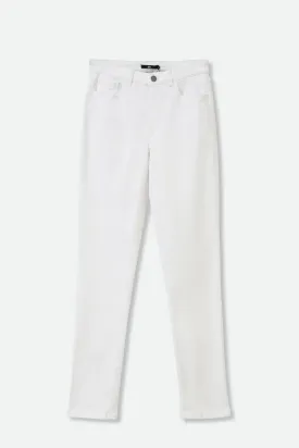 FIVE POCKET GARMENT DYE IN STRETCH DENIM