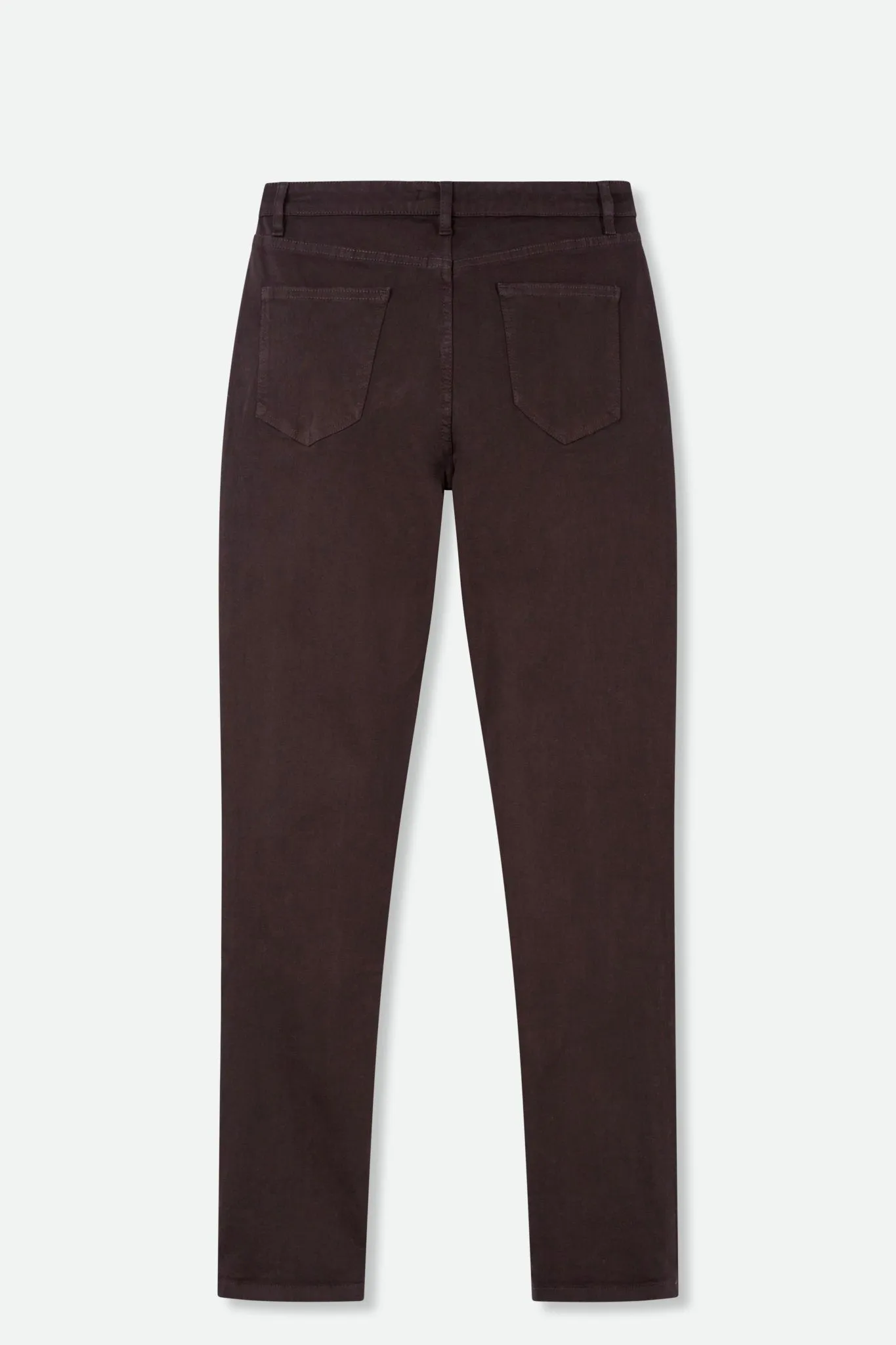 FIVE POCKET GARMENT DYE IN STRETCH DENIM