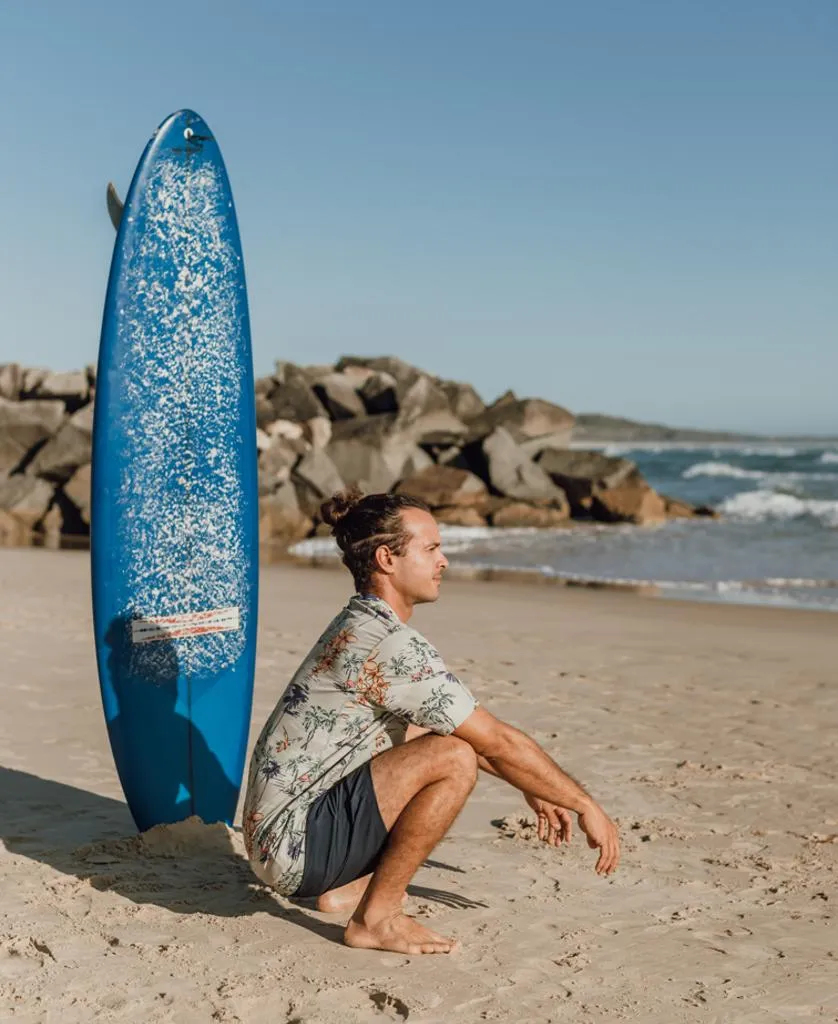 Flamingos S/S Rash Shirt | Sage