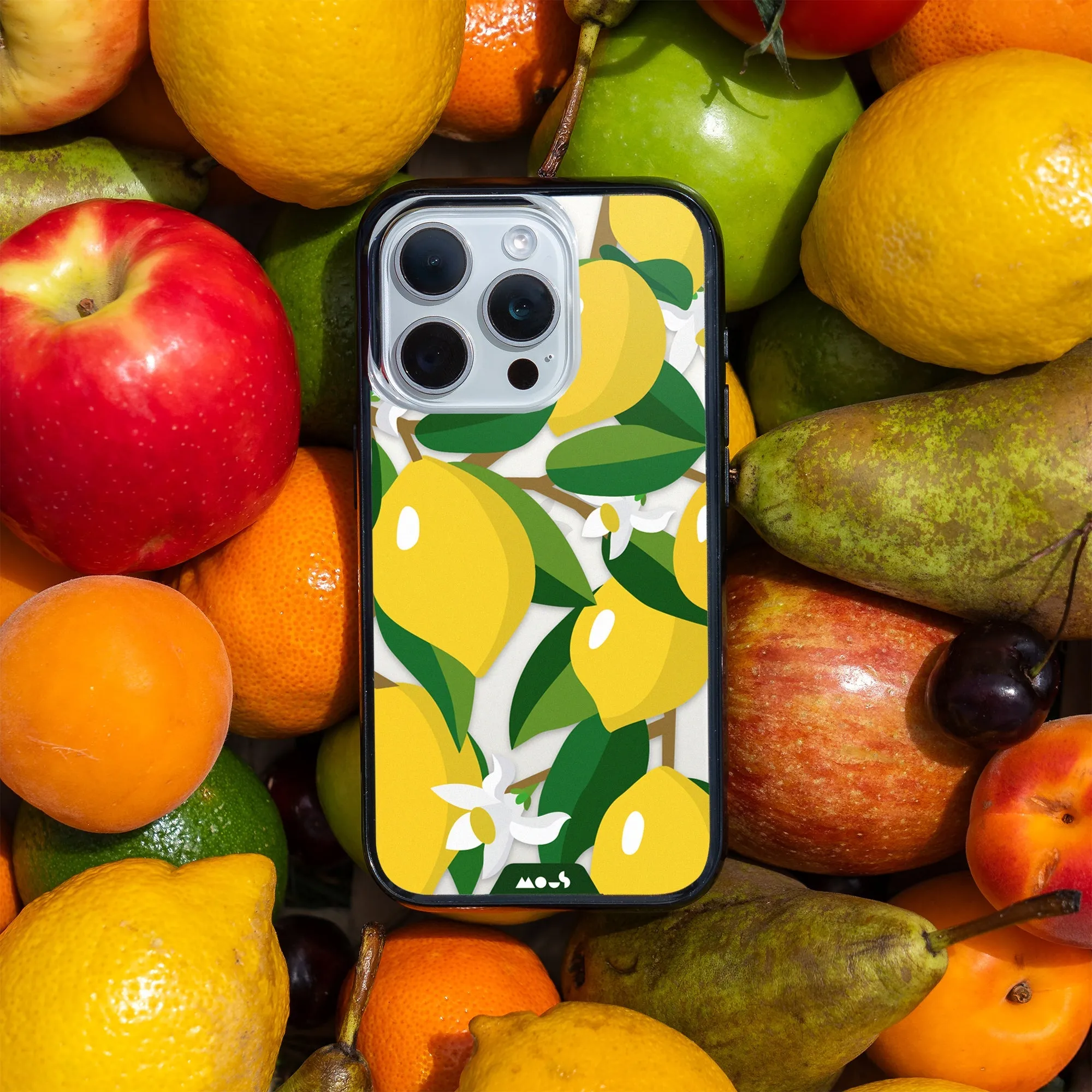 Fruits Printed Phone Case – Lemon - Clarity