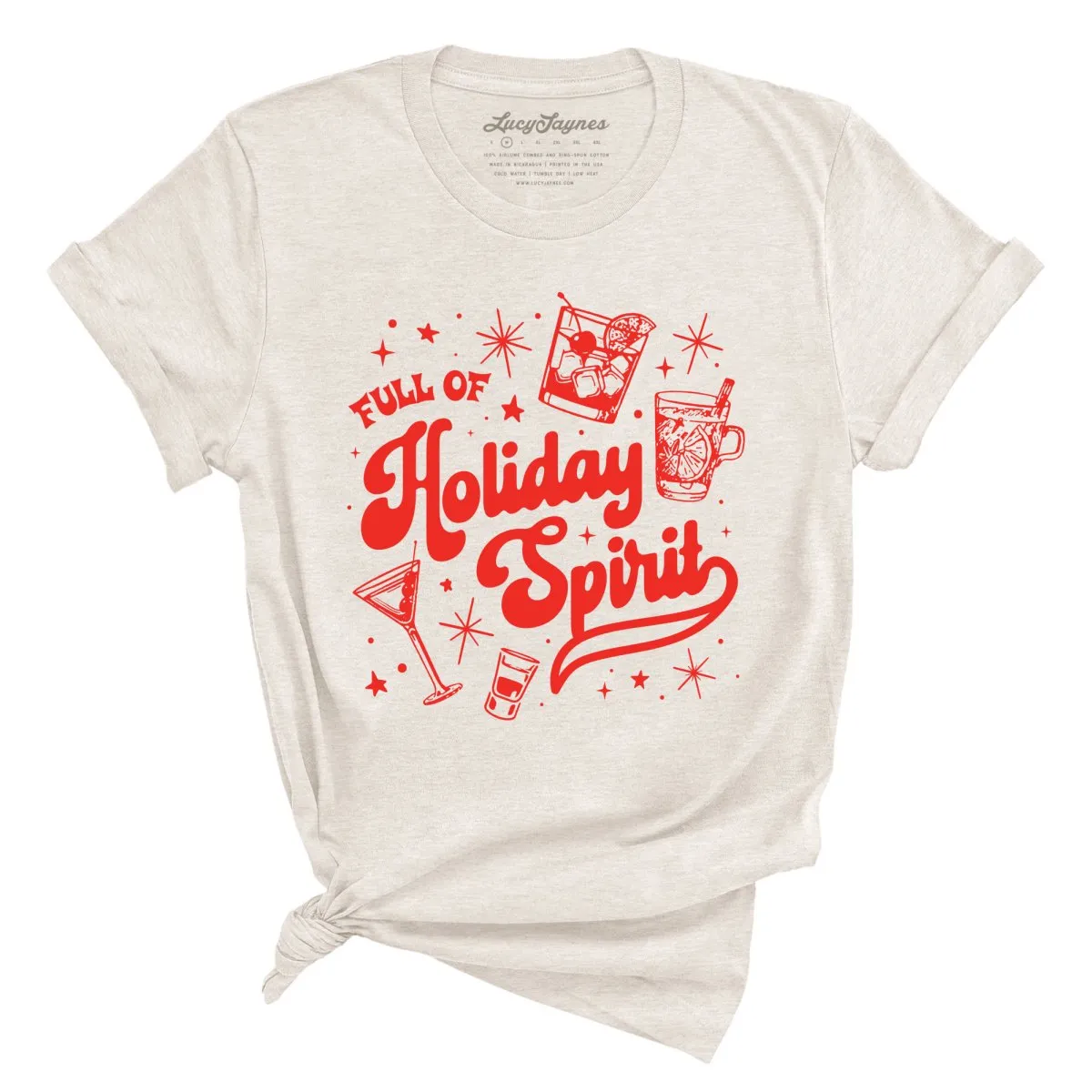Full of Holiday Spirit Tee