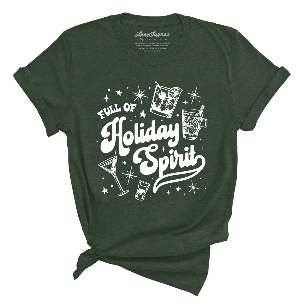 Full of Holiday Spirit Tee