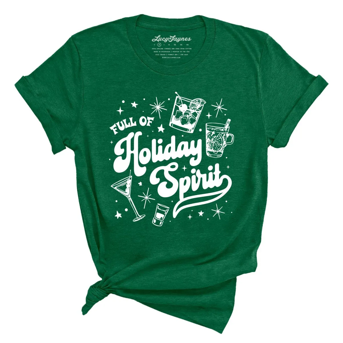 Full of Holiday Spirit Tee