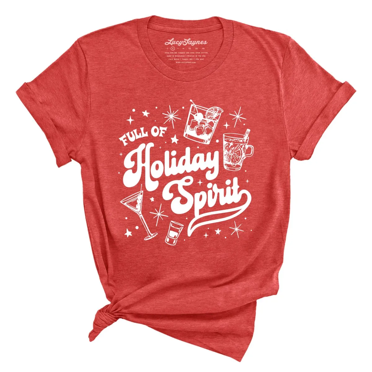 Full of Holiday Spirit Tee