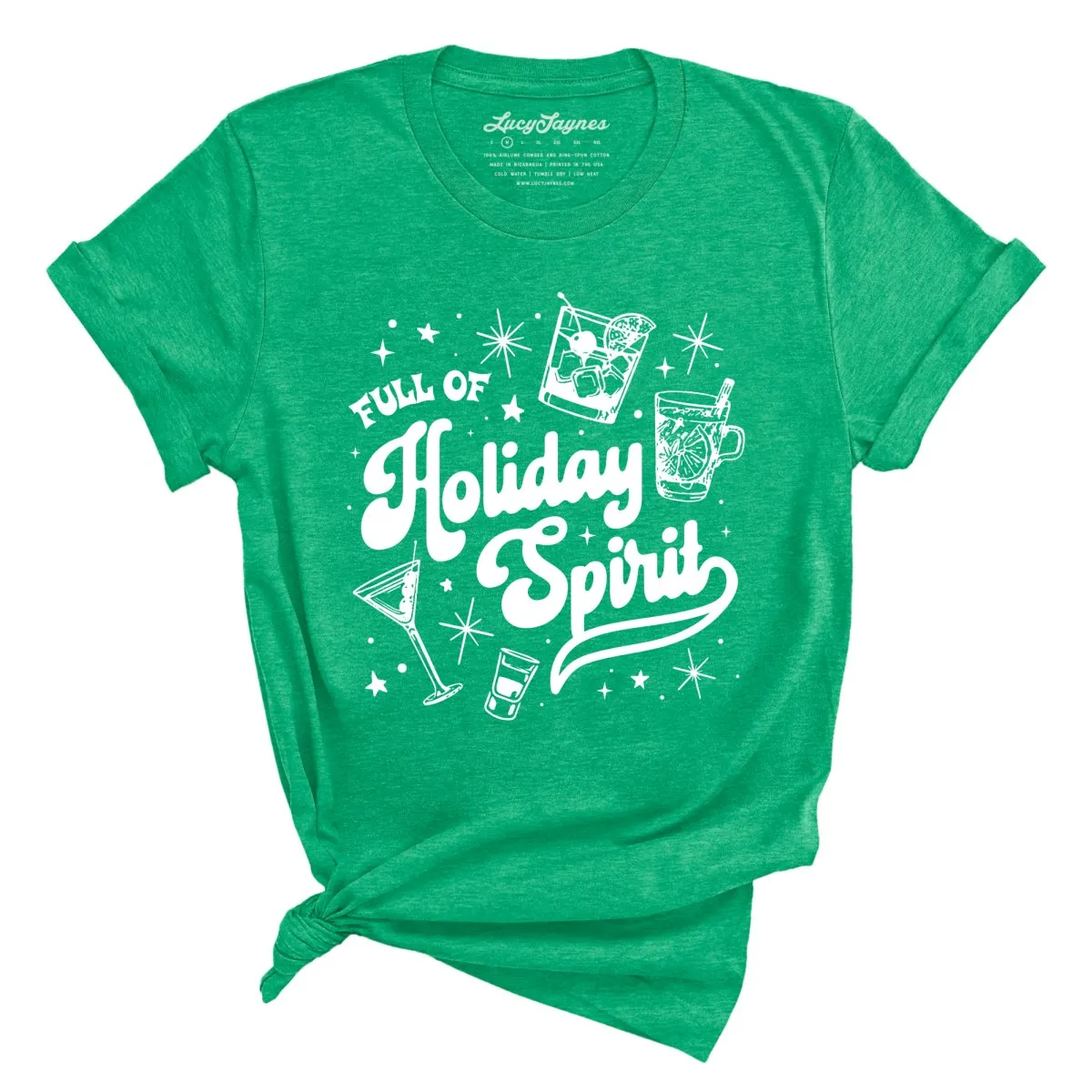 Full of Holiday Spirit Tee
