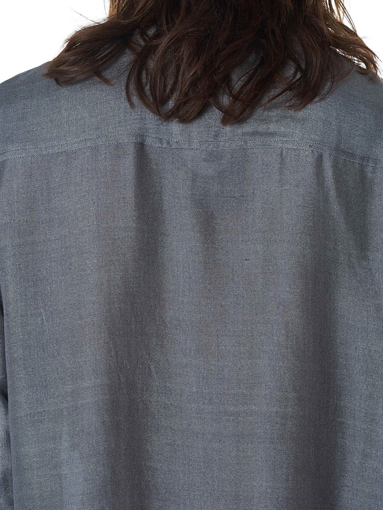 'Gaucho' Silk Shirt (DCM-VM4-GAUCHO-CHARCOALD)