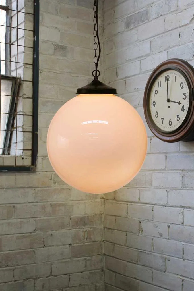 Glass Ball Pendant Light