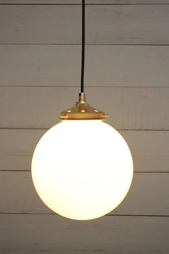 Glass Ball Pendant Light