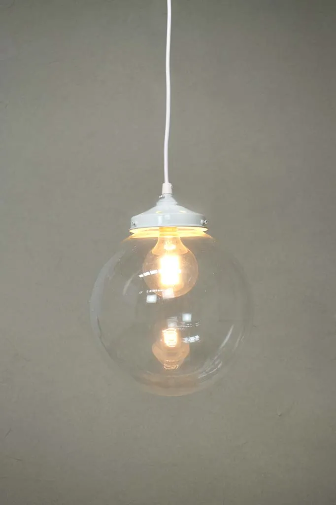 Glass Ball Pendant Light