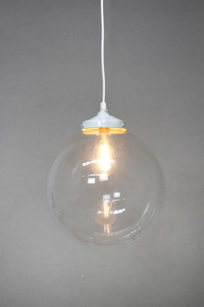 Glass Ball Pendant Light