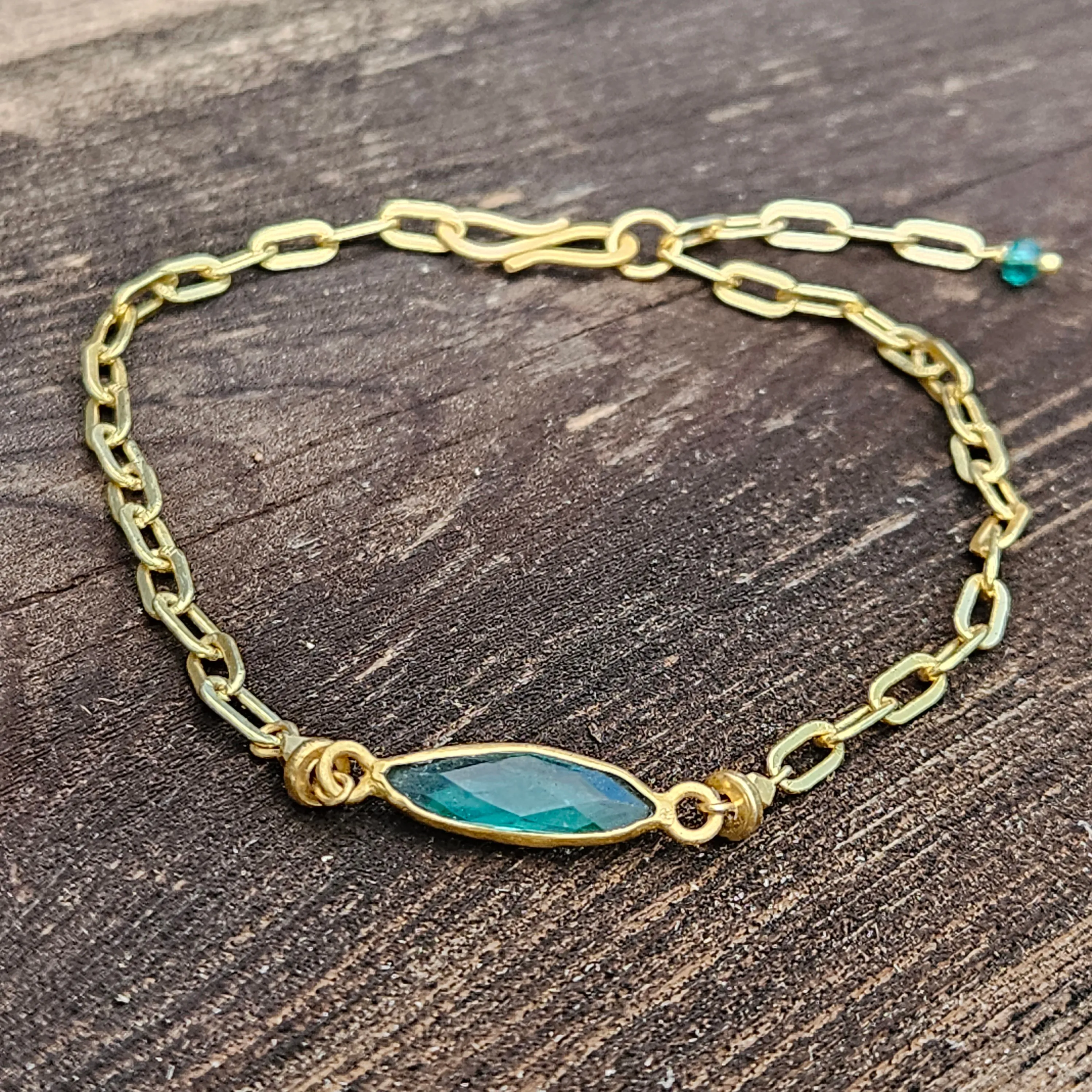 Green Apatite Mystical Meadow Bracelet