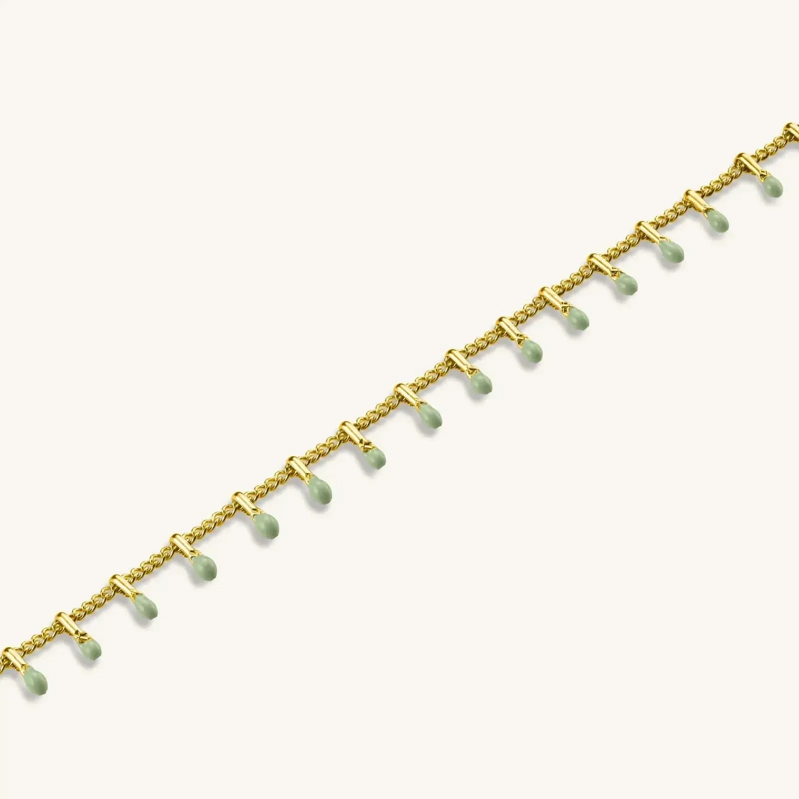 Green Drip Bracelet