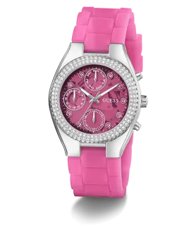 GUESS Ladies Sparkling Pink Limited Edition Watch