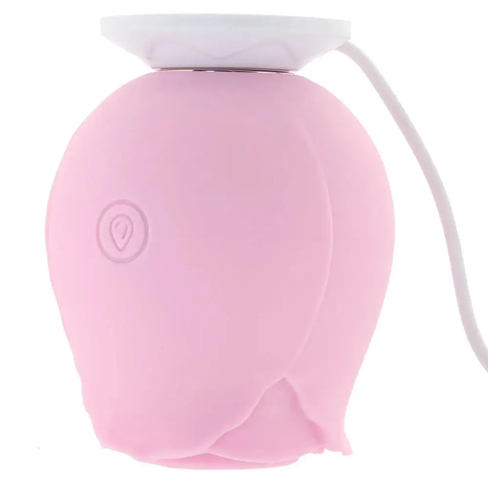 Hello Sexy! Petal To The Metal Rose Suction Vibe Pink