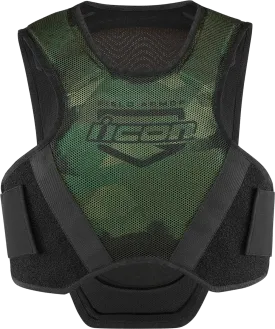 Icon Men's Field Armor Softcore Vest - Green Camo