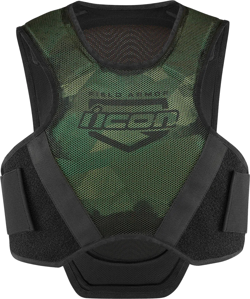 Icon Men's Field Armor Softcore Vest - Green Camo