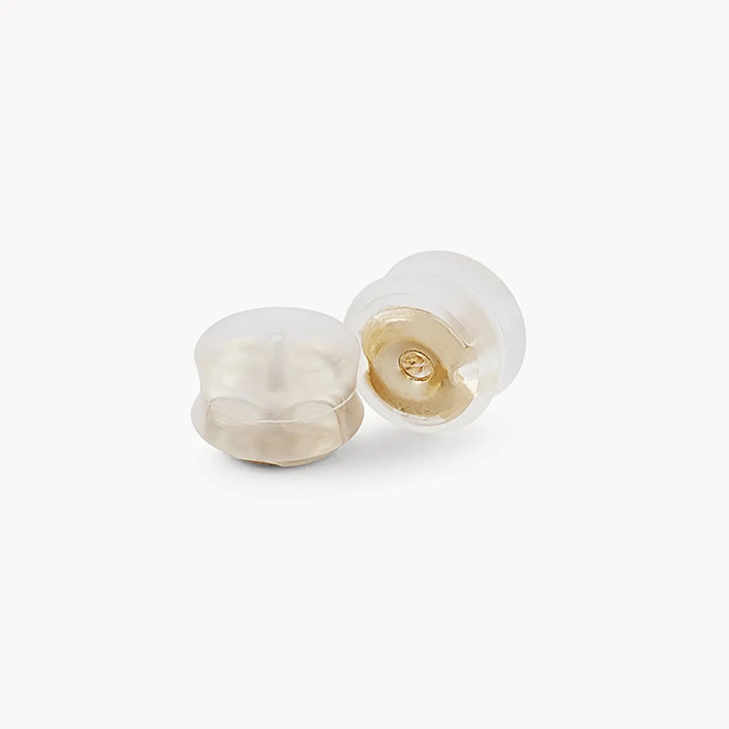 inner light diamond pearl earring - 14k yellow gold