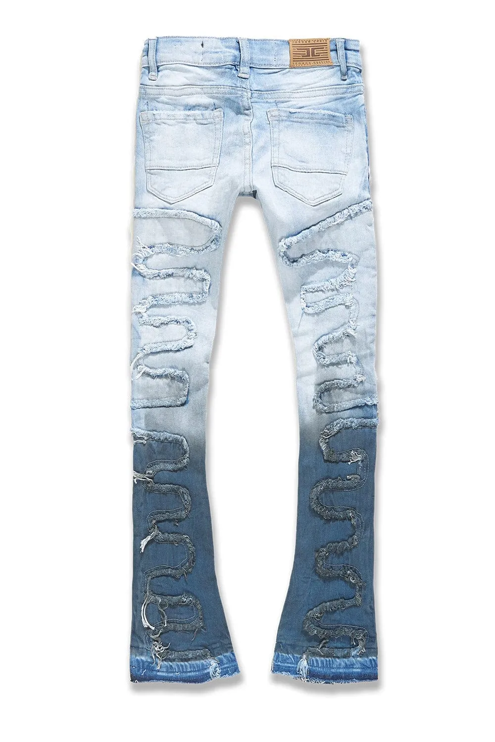 Kids Stacked Oasis Denim (Blue Wave)