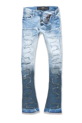 Kids Stacked Oasis Denim (Blue Wave)