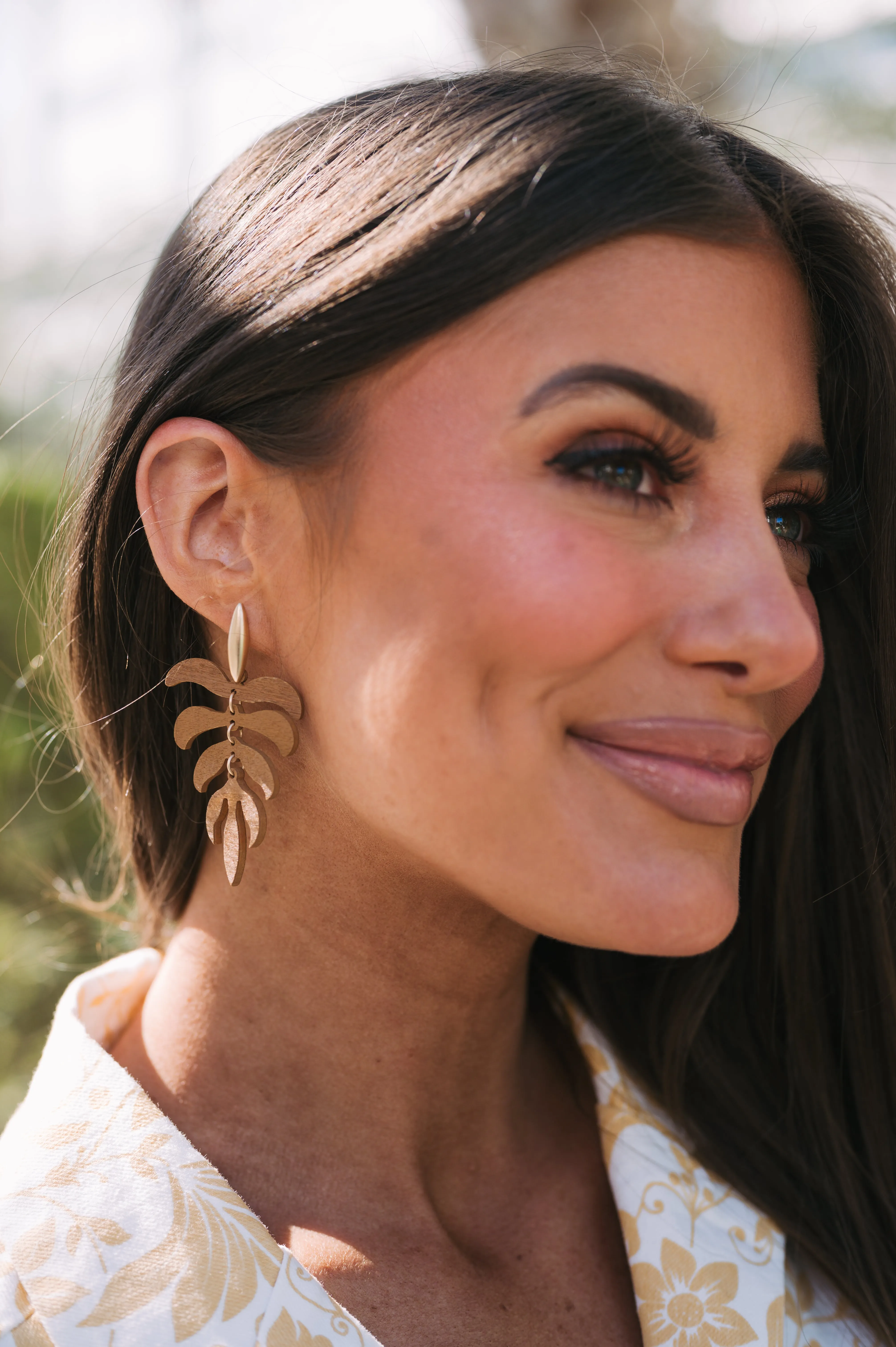 Leaf Drop Earring