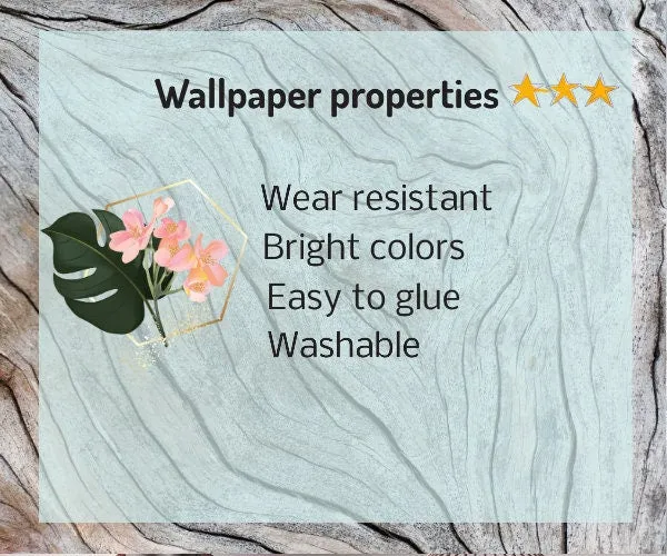 Light gray wallpaper, loft art wallpaper peel and stick wall mural, modern removable wall decor, vinyl wallpaper wall covering