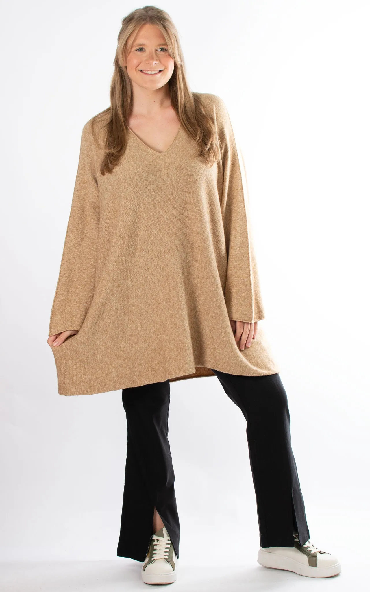 Liv Soft Touch Jumper | Latte