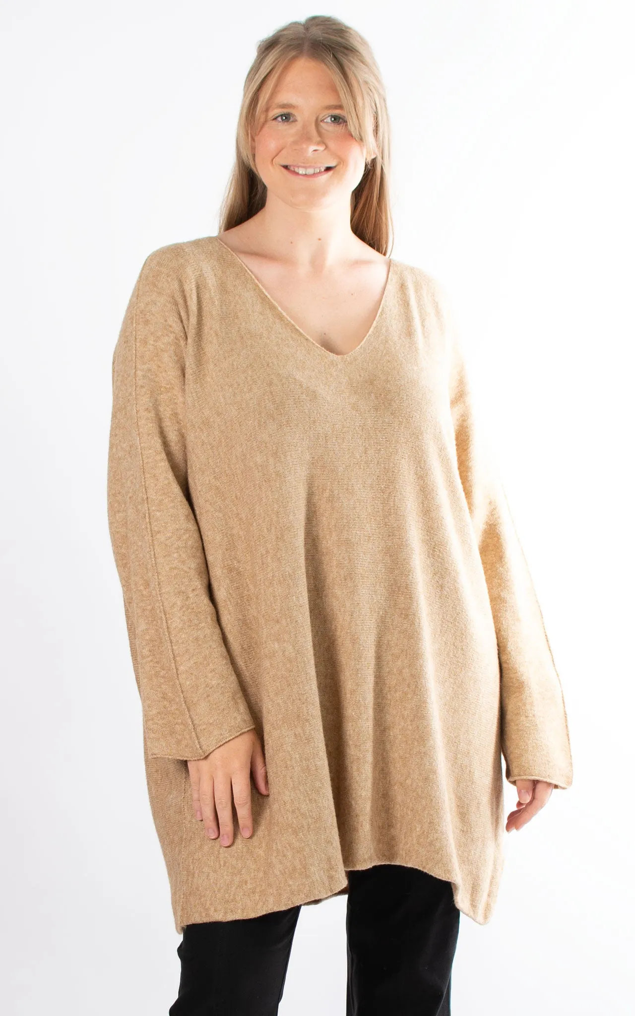 Liv Soft Touch Jumper | Latte