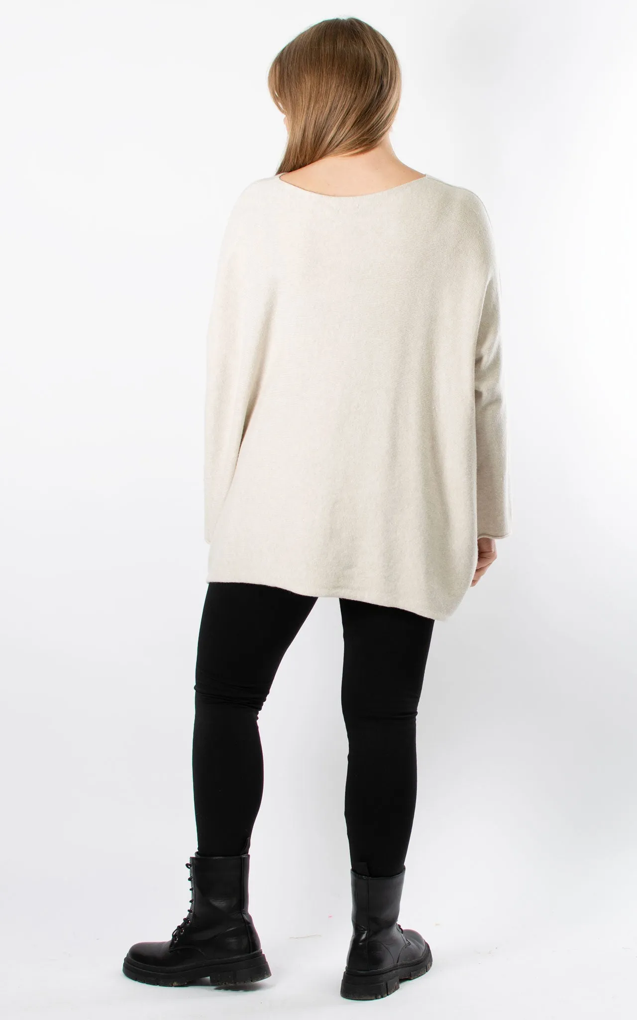 Liv Soft Touch Jumper |  Oat