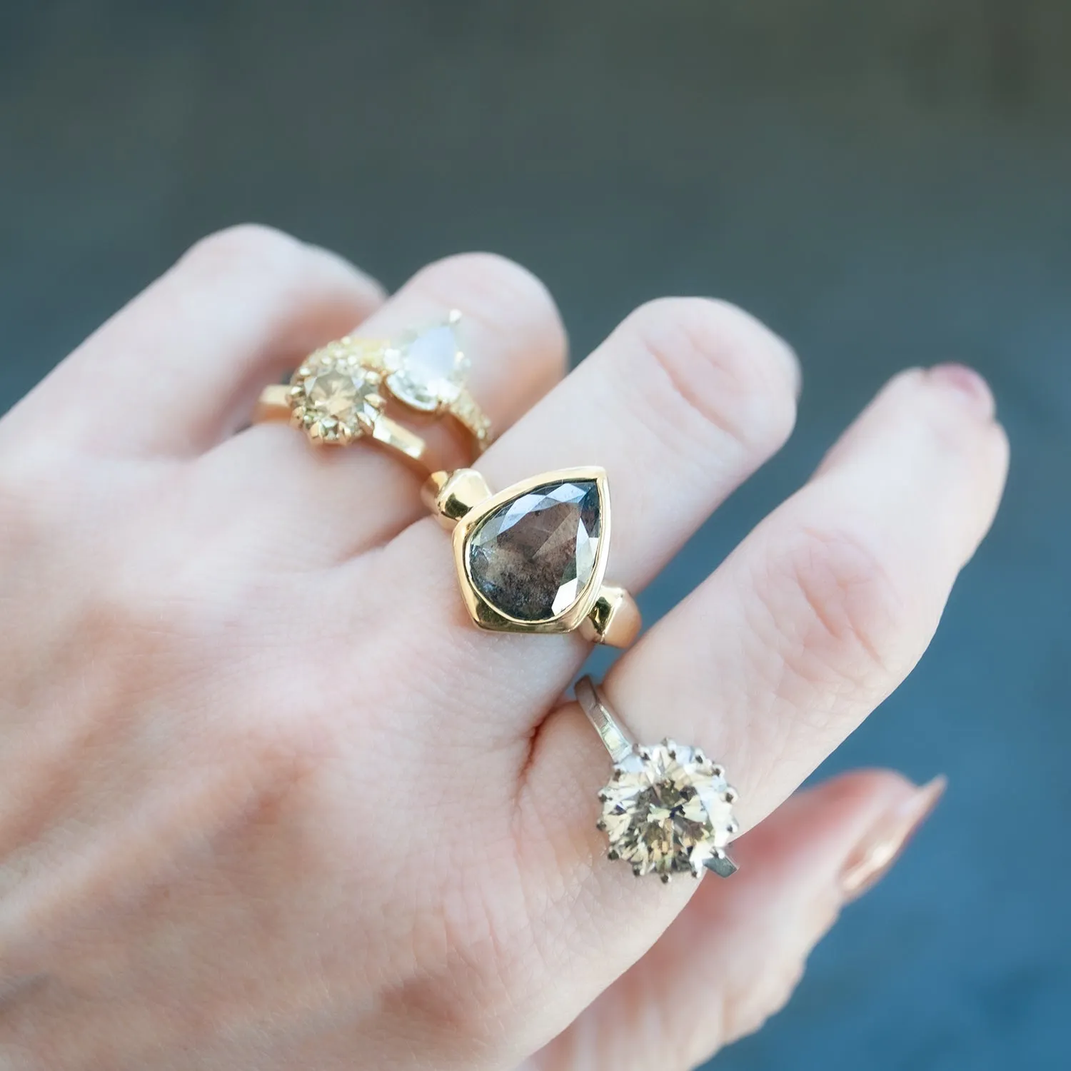Lunar Lighthouse Ring