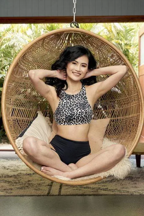 Mali Top - Grey Leopard