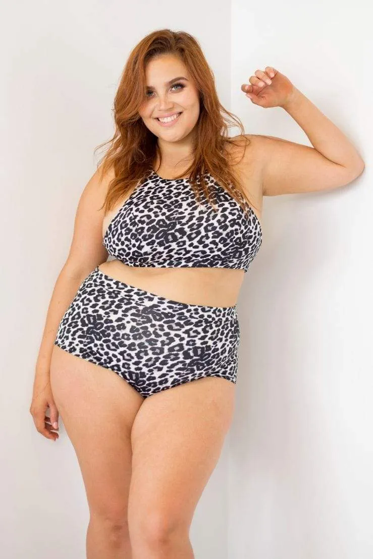 Mali Top - Grey Leopard