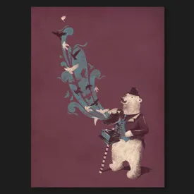 Music In Flight Print