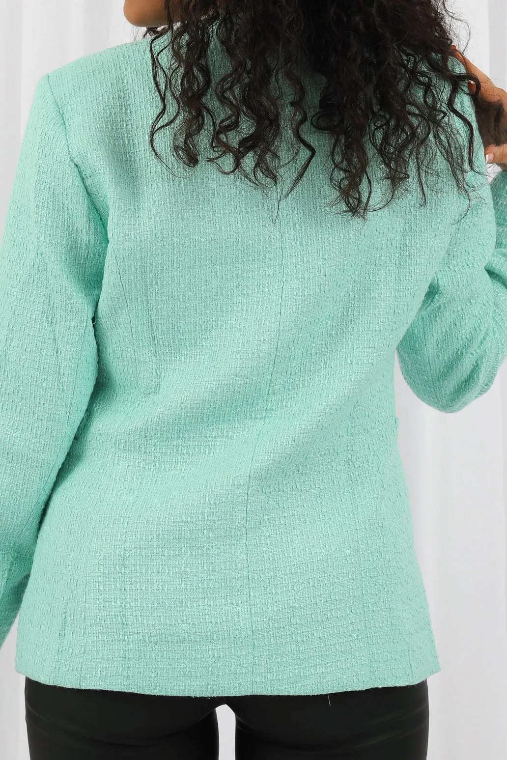 Nora Gold Button Jacket