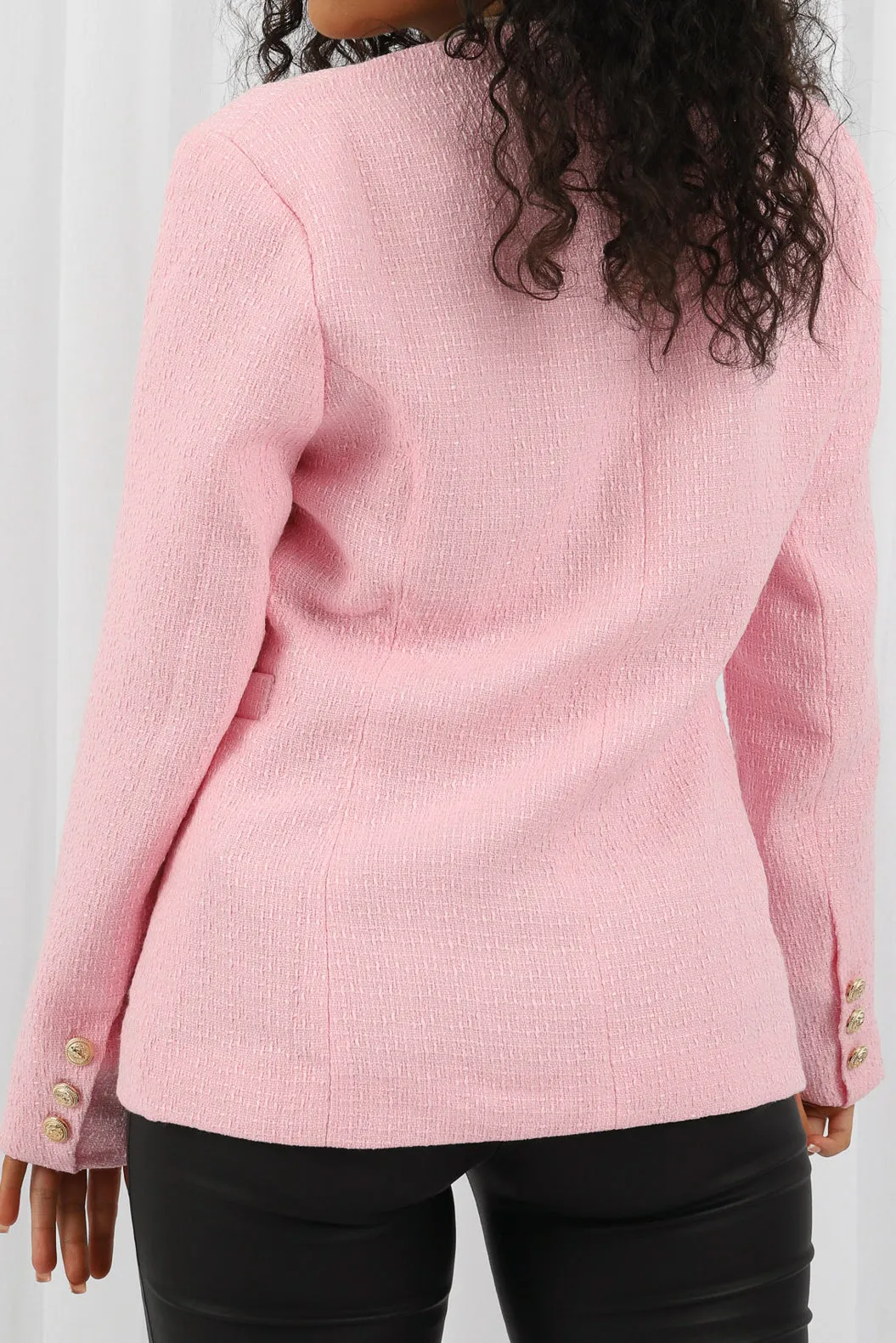 Nora Gold Button Jacket