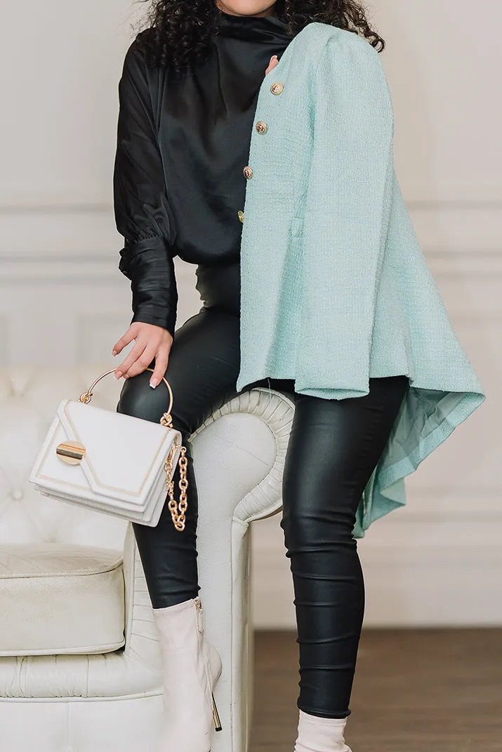 Nora Gold Button Jacket