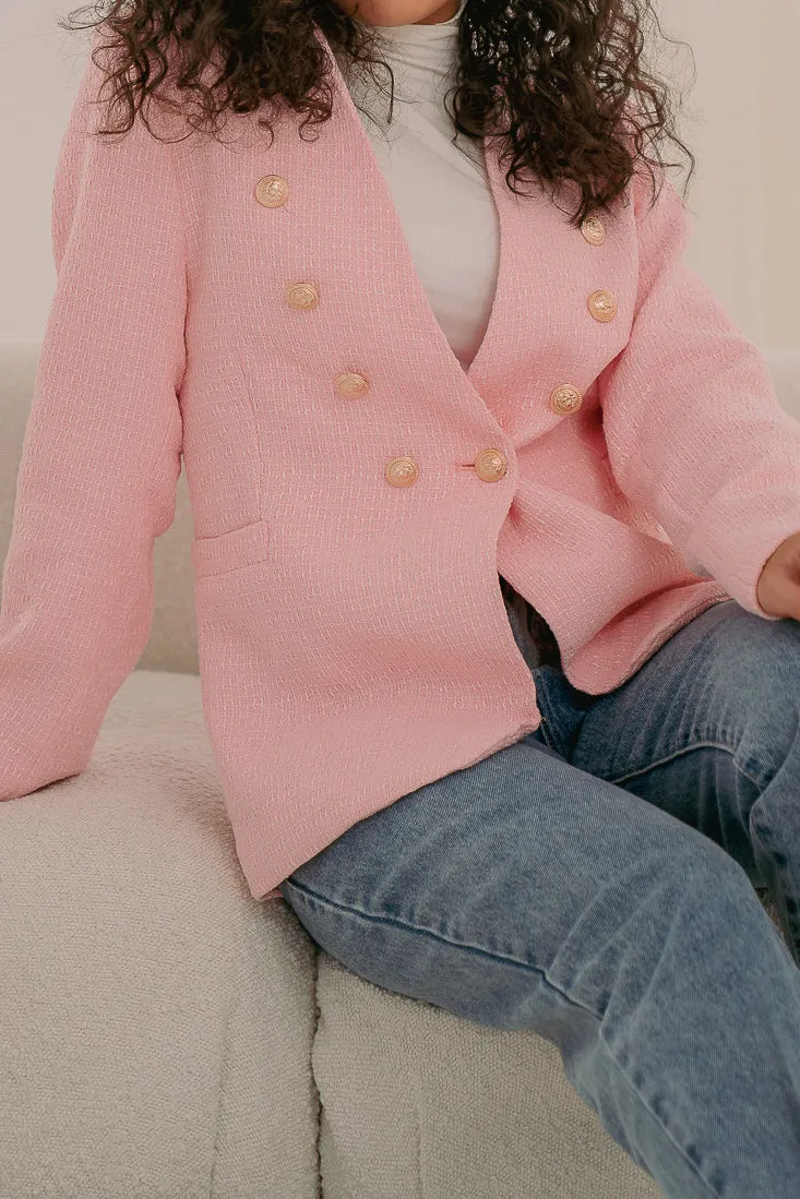 Nora Gold Button Jacket