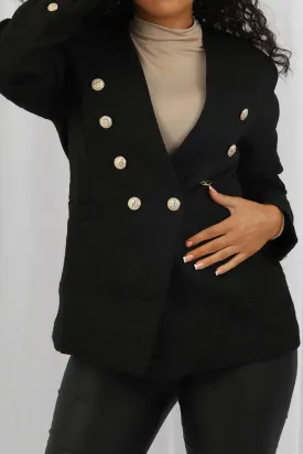 Nora Gold Button Jacket