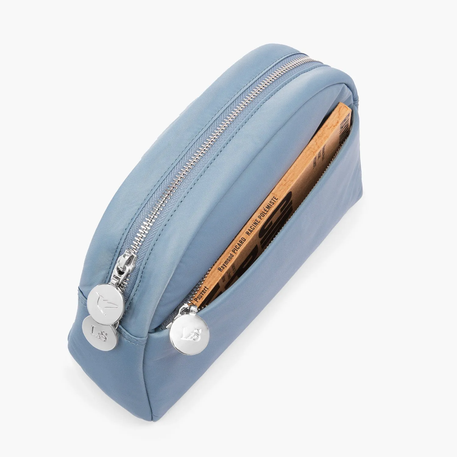 Nouvelle - Recycled Nylon - Misty Blue / Silver / Camel