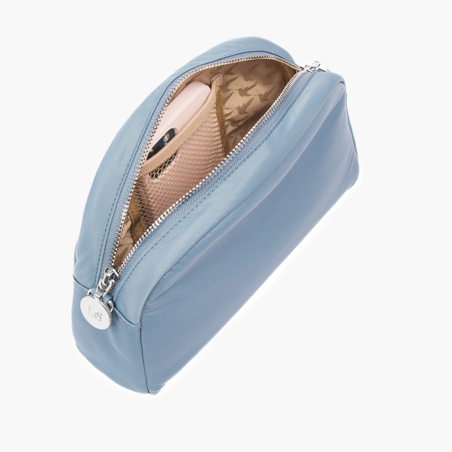 Nouvelle - Recycled Nylon - Misty Blue / Silver / Camel