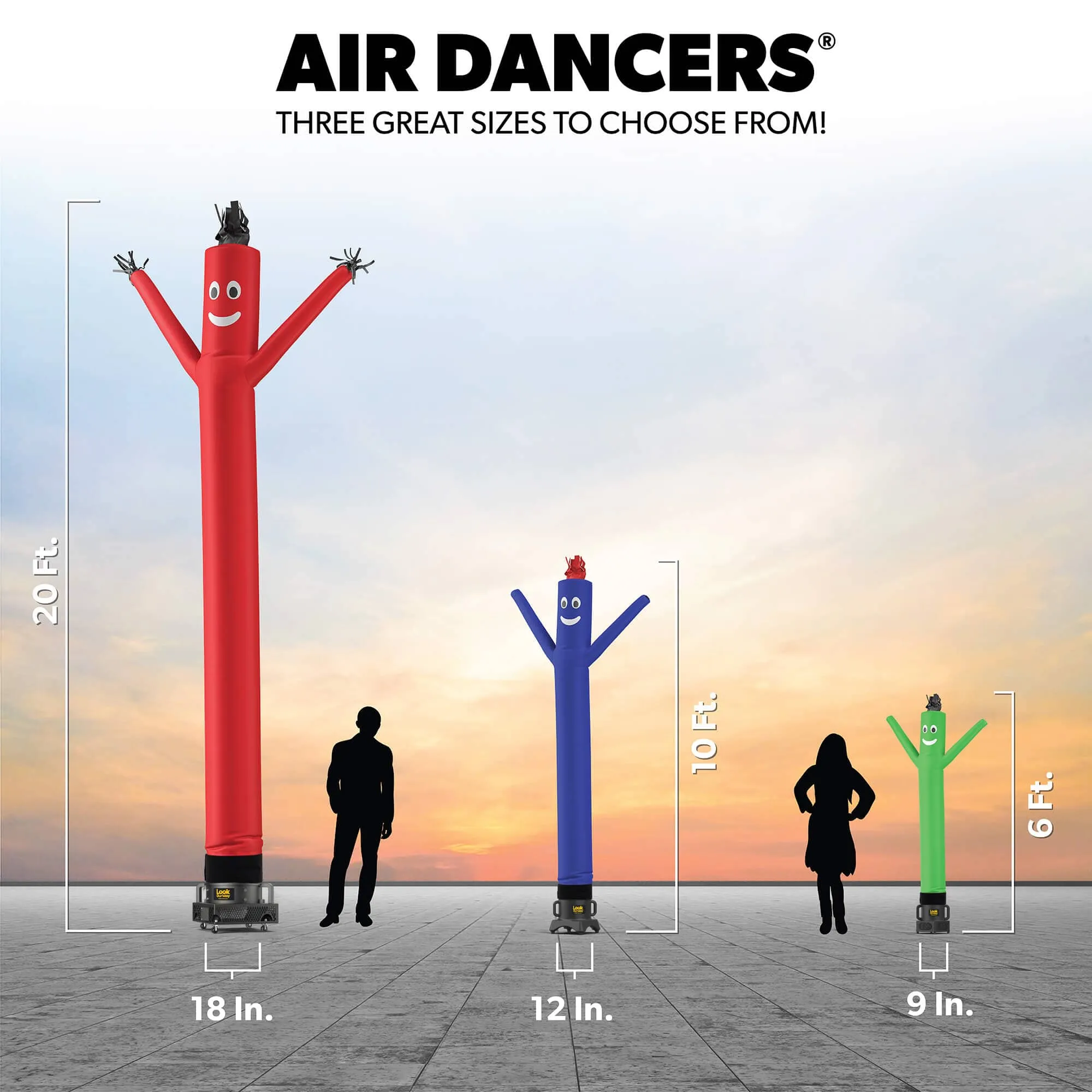Pirate Air Dancers® Inflatable Tube Man