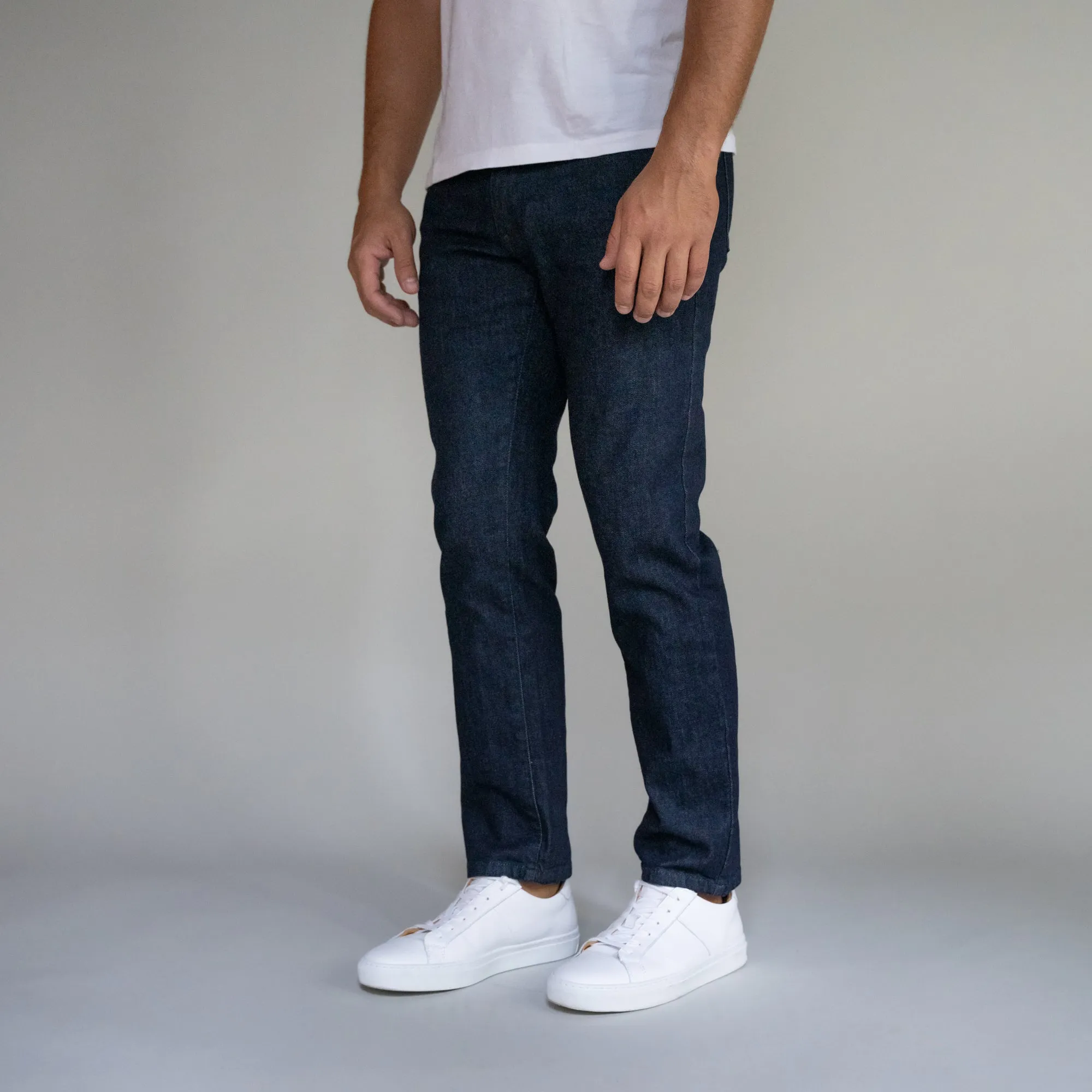 Premium Italian Denim Skinny Fit - Indigo Rinse