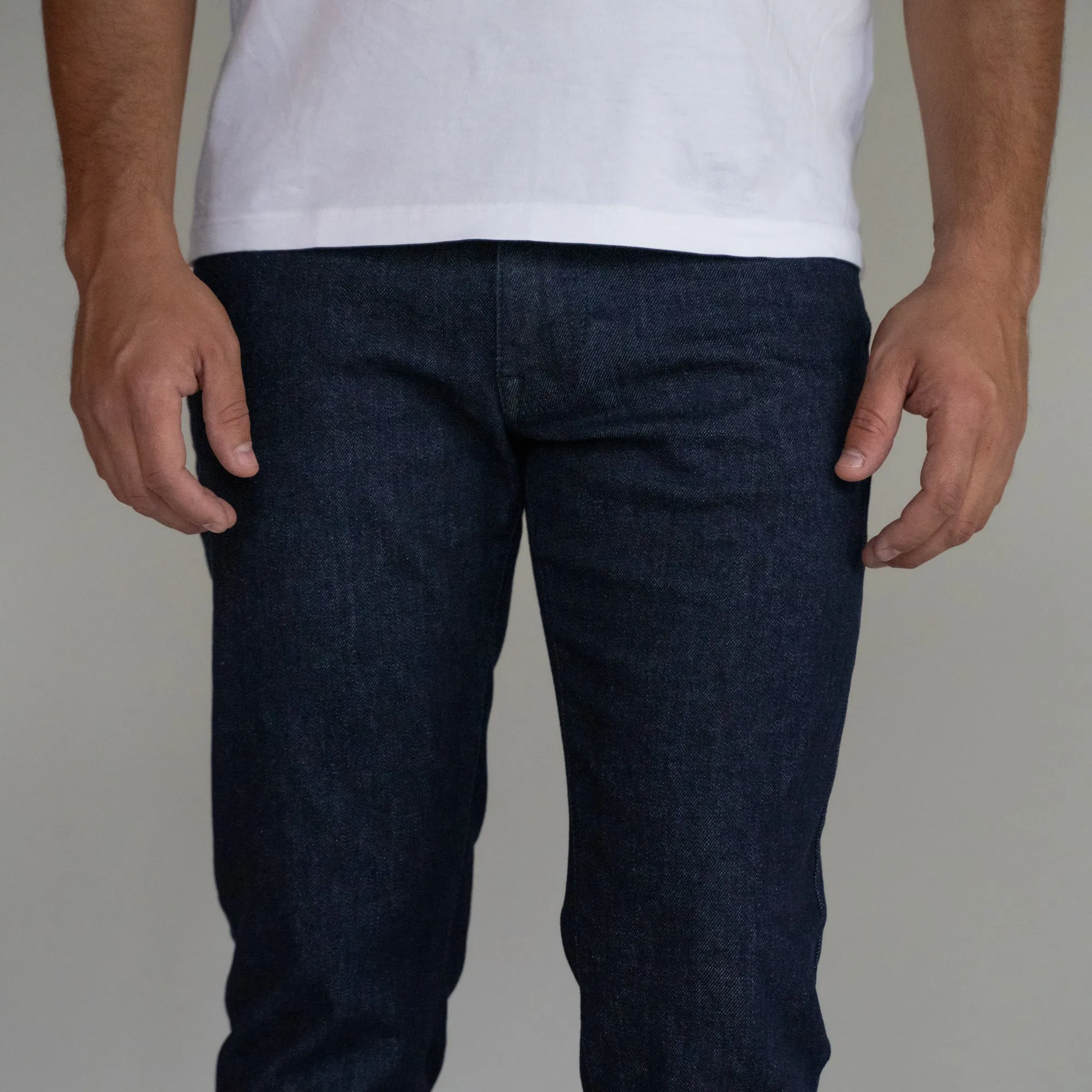 Premium Italian Denim Skinny Fit - Indigo Rinse