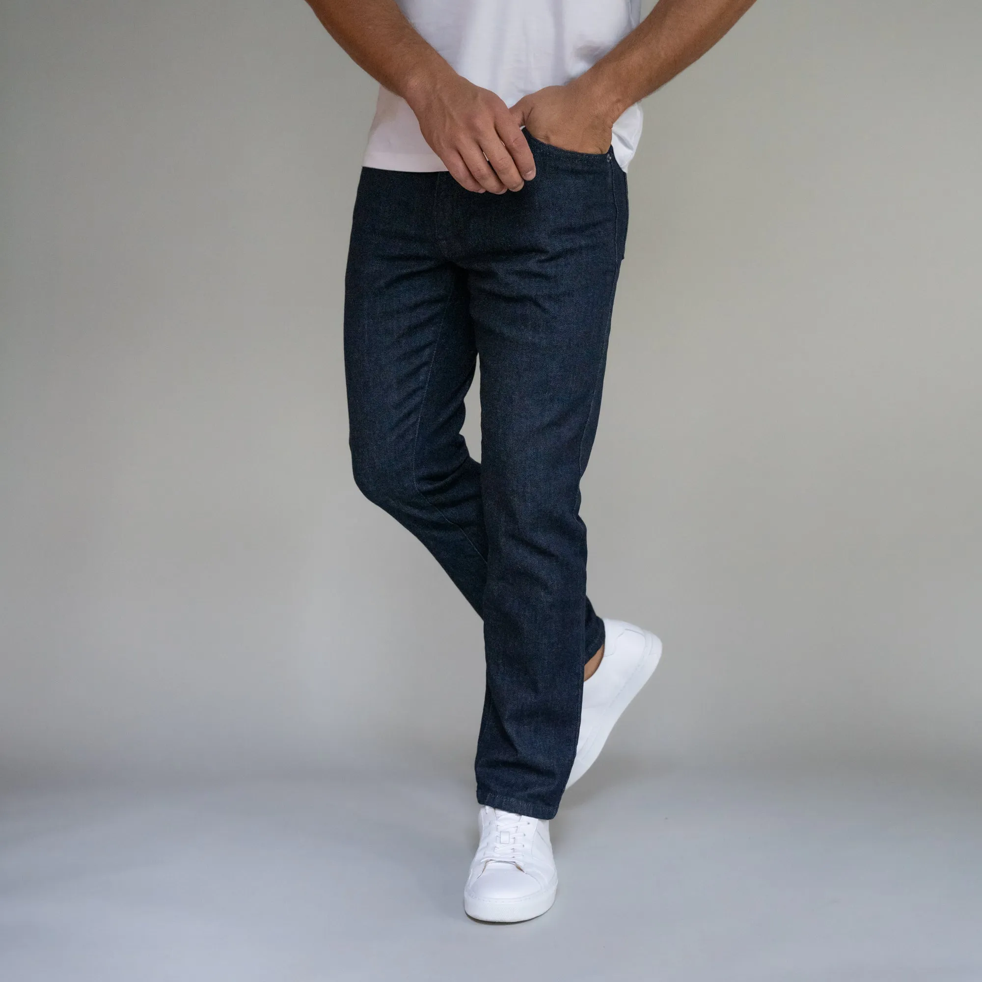 Premium Italian Denim Skinny Fit - Indigo Rinse