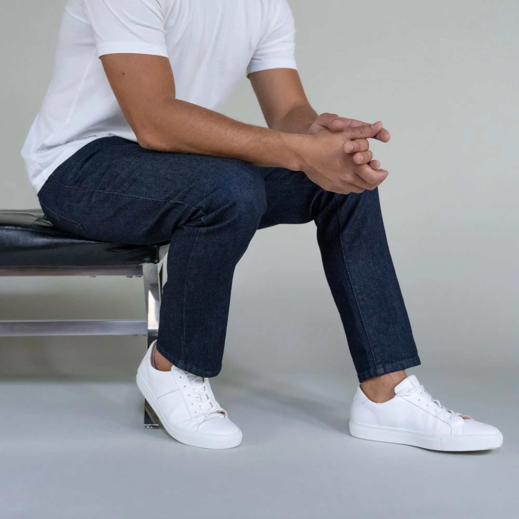 Premium Italian Denim Skinny Fit - Indigo Rinse